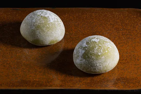 Mochi glacé thé matcha (2 pièces) de Mas Sushi