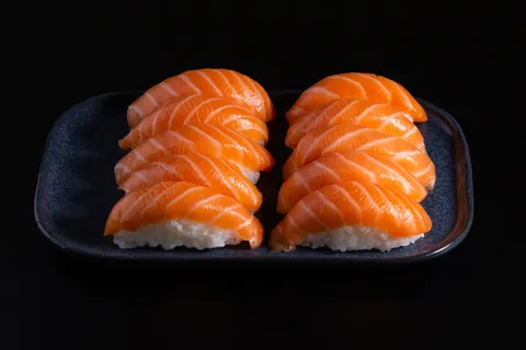 Plateau nigiri saumon (10 pièces) de Mas Sushi