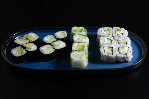 Plateau végétarien (18 pièces) de Mas Sushi