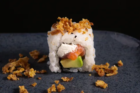 Crispy roll saumon avocat cheese (4 pièces) de Mas Sushi