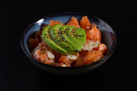 Tartare de saumon avocat de Mas Sushi