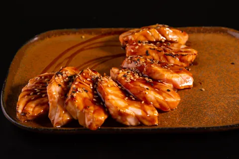 Tataki de saumon de Mas Sushi