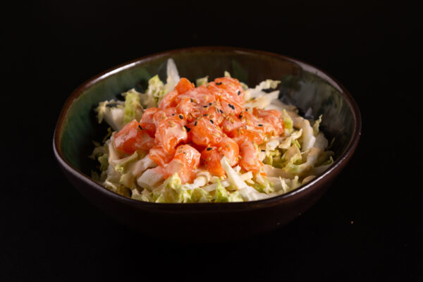 Salade de choux saumon