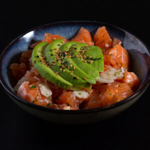 Tartare de saumon avocat