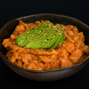 Chirashi Tartare de Saumon Snacké